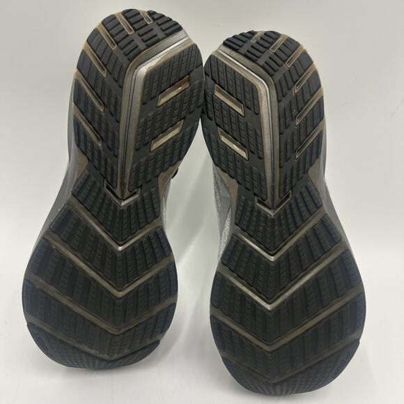 Brooks Levitate 3 Running Shoes White/Silver Men's Size 10 - Picture 7 of 9